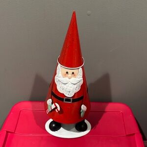 Festive Red Santa Figurine